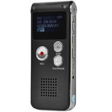 Mini Reportofon Profesional iUni REP03, Memorie 8GB, MP3 Player